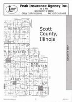 Scott County Map 2, Morgan and Scott Counties 2006